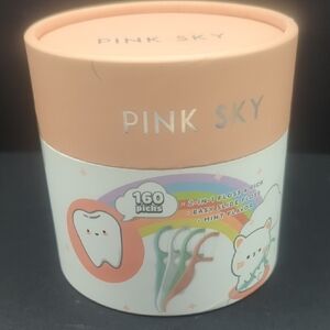 Pink Sky Floss Picks